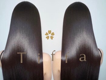 ティファ(Tiffa)の写真/【Tiffa独自で配合する極上トリートメント♪】本気の”髪質改善”で、触りたくなる感動のうるツヤ髪へ＊
