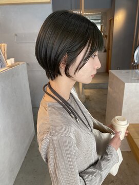 ミー(mii) 【mii】ショート/オリーブグレージュ