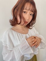 ハク(haku) くびれミディ × ピンクブラウン