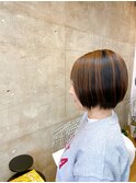 ブリーチ無しデザインカラー