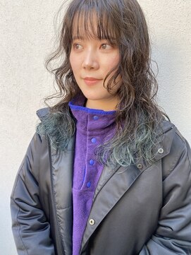 フェンヘアーアイス 中目黒(Fen.hair ici) デジタルパーマふんわり丸みカールヘルシースタイル大人美人