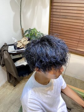 ミオ(mio) ツイストスパイラル×ブルーメッシュ