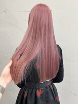 シーク 天神(SEEK)&nbsp;松尾菫菜/ハイトーンピンク/ブリーチ/ダブルカラー