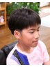 小学生以下　￥2,100　シャンプー別