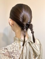 リリー シブヤ(Lilly shibuya)&nbsp;【Lilly渋谷】#ヘアセット#ヘアアレンジ#編み込み#シニヨン