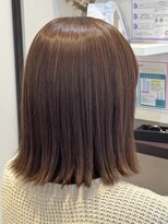 アナザーワールドココン(ANOTHER WORLD cocon)&nbsp;艶出し外はねボブスタイル