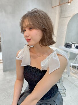 ロンド エスポワール 錦糸町(Lond espoir) 武井/小顔似合わせカット/ウェーブミディアム/メディアルカラー