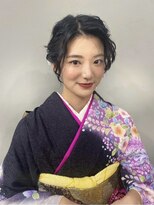 【 ヘアセット 】卒業式 袴 着物　まとめ髪ヘア