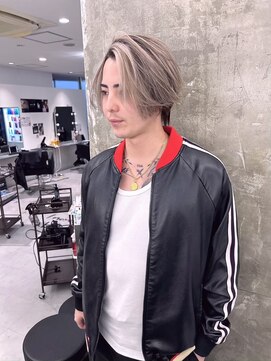 メンズサロン キング 高槻店(Men’s salon K!ng) 縮毛矯正髪質改善ハイライトレイヤーカット高槻美容室エクステ