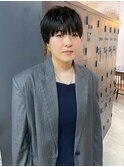 透明感韓国風マッシュショートアッシュ