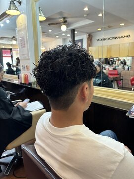 シャンプーボーイアネックス(SHAMPOO BOY Annex) メンズマッシュ　ツイストスパイラルパーマ　佐世保