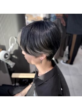 ミエルヘアーエスト 新宿店(mielhair est) メンズ　インナーシルバー　MEN'S HAIR