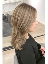 ルア モアナ バイ ヘッドライト 小田原2号店(Lua Moana by HEADLIGHT)&nbsp;【Moana Lua】# ミルクティーベージュ#ハイライト#ブリーチ