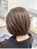 【白髪・パサつきケア】ぼかしカラー＋カット＋贅沢5STEP美髪TR