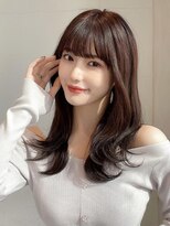 ラルユー 金山(LallYou)&nbsp;2wayバングでイメチェン顔まわりレイヤーのくびれヘアが人気