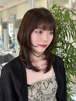 ハピネス 西大寺店(Happiness)&nbsp;レイヤーカット ハッシュカット 顔まわりレイヤー