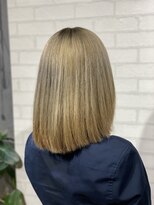 ビスイル 秋葉原店(Vis ill) ミルクティーベージュ透明感大人かわいいボブレイヤー韓国