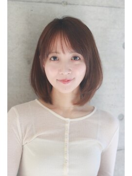 大人可愛いレイヤーボブミディアム表参道