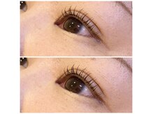 まつげパーマもしています～