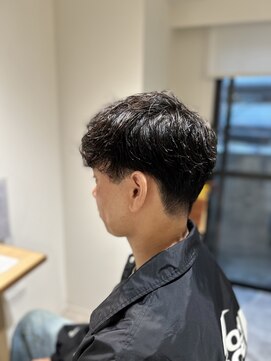 ソイクフ 四条大宮店(SOY-KUFU) 20代30代40代バズカットマレットヘアマッシュパーマ