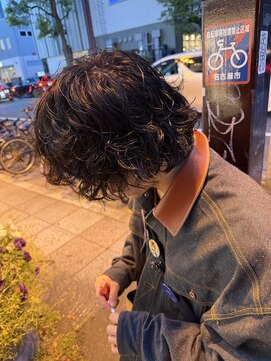 シェリム 栄(CHERIM) mens bob perm