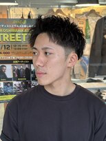 スウェル 船橋店(Swell)&nbsp;MEN’S HAIR/サーフカール/刈り上げセンターパート/船橋