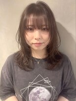 フォト 新宿(foto)&nbsp;ミディアムレイヤー/髪質改善/ワンホンレイヤー/グレージュ/新宿