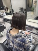 まとまらない髪を艶ボブへ改善【平塚】