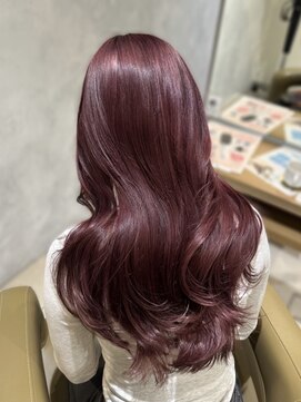 アース 高円寺店(HAIR & MAKE EARTH) チェリーレッド〔@x__xrn03 〕