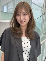 アクシス ナゴヤ(AXIS NAGOYA)&nbsp;北野ワンホンレイヤー/ミルクティーブロンド/ダークブルー/名駅