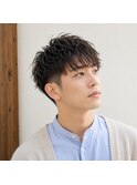 大人メンズツーブロックカジュアルショート20代 30代 40代 50代