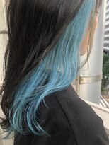 ノラ シンディ(NORA CYNDY)&nbsp;ターコイズブルーインナーカラー☆