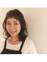 カウチ(Kauti)&nbsp;ショートバングミディアムレイヤー