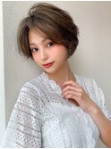 LallYou　錦糸町　ラベージュ耳かけショート