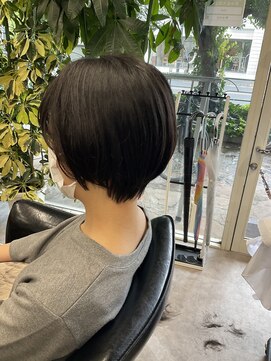 シェル 吉祥寺(shell) 大人可愛いひし形ボブショート