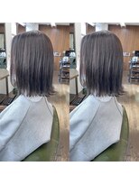 ヘアーサロン リバース(Hair Salon Rebirth)&nbsp;【防府/Rebirth】グレージュ×ライトグレージュ