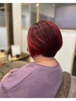 ルカリエ(LUCA:Rie)&nbsp;ハイライトレッドボブ