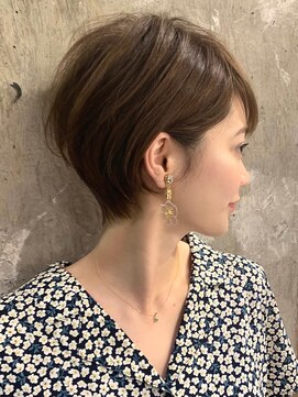 ロビー 表参道(ROBBY) 丸みショートボブ/30代/40代/前髪/髪質改善