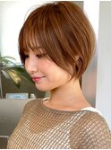 大人ショートヘア/ハイライトカラー/イルミナカラー[国分寺]