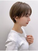 ショートショコラアッシュバニラベージュエアリーカールt619