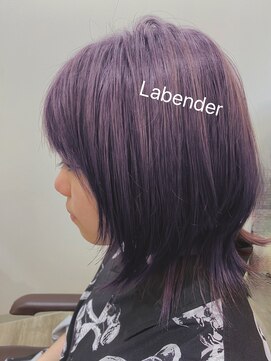 イロヘアミーサ 矢作店(ilo.hair mysa) ラベンダー×ウルフ