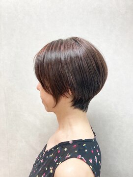 テルミークリニカルデザイン 千里中央店 30代40代50代ショート骨格補正カット