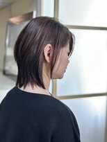 トランクサロンカッパード&nbsp;大人ウルフレイヤー＋縮毛矯正ストレート＋水素トリートメント