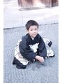 ステップ(STEP) ５歳の息子くん。お客様に聞いてたけど本当男の子は面白い！