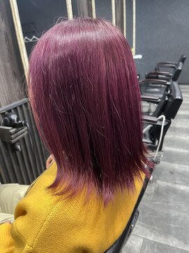 アローズ 荒尾店(arose) 10代20代艶髪ハイトーン暖色系ラベンダーカラー