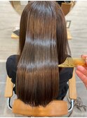大人かわいい20代30代40代小顔ショコラベージュ　Zina本八幡
