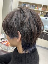 クール ヘアー ギャラリー 神明町店(COOL Hair gallery) インナーカラー×ブルー