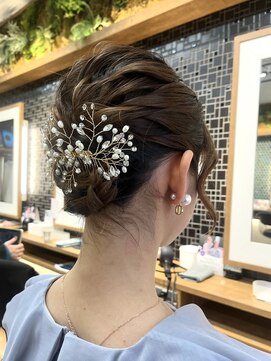 ルーム(Room) ボブヘアセット/編み込みアップスタイル/韓国まとめ髪