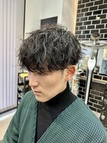 メンズ ラピス 横浜店(Men’sLapis) 波巻きパーマ×マッシュ