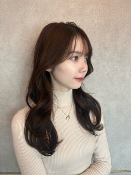 ルームバイシー 新宿(Loom. by Sea) 韓国風前髪×レイヤーカット【髪質改善/新宿/レイヤーカット】